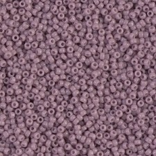 Miyuki rocailles Perlen 15/0 - Opaque mauve 15-410